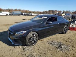 Mercedes-Benz c-Class salvage cars for sale: 2018 Mercedes-Benz C 43 4matic AMG