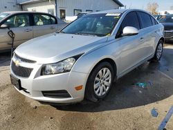 Chevrolet Cruze salvage cars for sale: 2011 Chevrolet Cruze LT