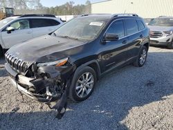 Jeep salvage cars for sale: 2014 Jeep Cherokee Limited