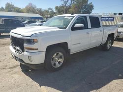 Chevrolet Silverado k1500 lt salvage cars for sale: 2017 Chevrolet Silverado K1500 LT