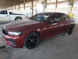 BMW Vehiculos salvage en venta: 2022 BMW M5