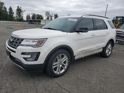 Ford Explorer salvage cars for sale: 2016 Ford Explorer XLT