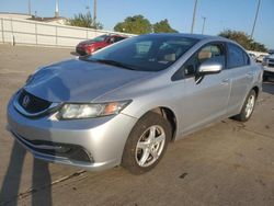 Honda Civic salvage cars for sale: 2014 Honda Civic LX