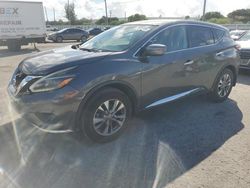 Nissan Murano S salvage cars for sale: 2018 Nissan Murano S