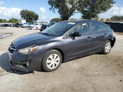 Subaru Impreza salvage cars for sale: 2016 Subaru Impreza