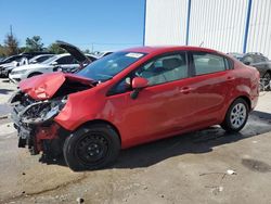 KIA rio salvage cars for sale: 2013 KIA Rio LX