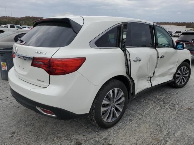 2016 Acura MDX Technology