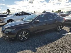 Acura tlx salvage cars for sale: 2015 Acura TLX Tech