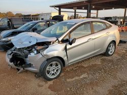 Ford Fiesta salvage cars for sale: 2017 Ford Fiesta SE