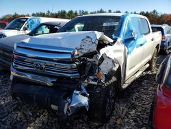 Toyota Tundra salvage cars for sale: 2016 Toyota Tundra Crewmax SR5