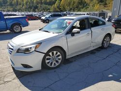 Salvage cars for sale from Copart Hurricane, WV: 2016 Subaru Legacy 2.5I Premium