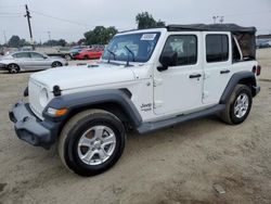 Vehiculos salvage en venta de Copart Los Angeles, CA: 2018 Jeep Wrangler Unlimited Sport