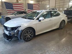 Toyota Camry salvage cars for sale: 2022 Toyota Camry XLE