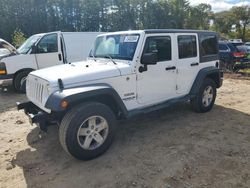 Jeep Wrangler salvage cars for sale: 2017 Jeep Wrangler Unlimited Sport