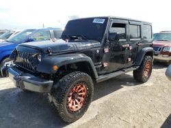 Jeep salvage cars for sale: 2016 Jeep Wrangler Unlimited Sport