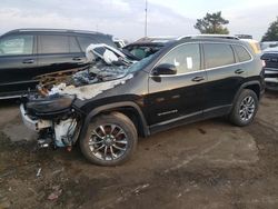 Jeep salvage cars for sale: 2021 Jeep Cherokee Latitude Plus