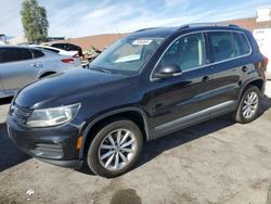 Volkswagen salvage cars for sale: 2017 Volkswagen Tiguan Wolfsburg