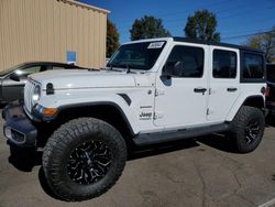 Jeep Wrangler salvage cars for sale: 2019 Jeep Wrangler Unlimited Sahara