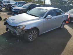 Lexus is salvage cars for sale: 2008 Lexus IS 250