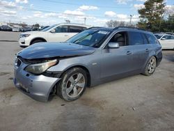 BMW 5 Series salvage cars for sale: 2006 BMW 530 XIT