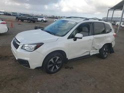 Subaru Forester salvage cars for sale: 2017 Subaru Forester 2.5I Premium