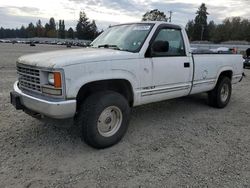 Salvage cars for sale from Copart Graham, WA: 1991 Chevrolet GMT-400 K2500