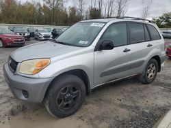 Salvage cars for sale from Copart Leroy, NY: 2004 Toyota Rav4