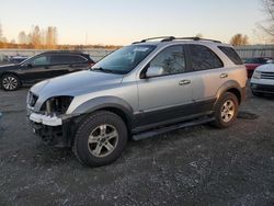 KIA Sorento ex salvage cars for sale: 2004 KIA Sorento EX