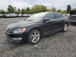 Volkswagen salvage cars for sale: 2012 Volkswagen Passat SEL