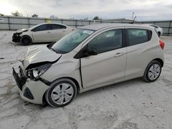 Chevrolet Spark salvage cars for sale: 2016 Chevrolet Spark LS