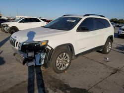 Jeep salvage cars for sale: 2022 Jeep Cherokee Latitude LUX