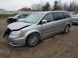 Chrysler Town & Country Touring l salvage cars for sale: 2016 Chrysler Town & Country Touring L