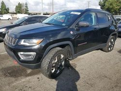 Jeep Compass salvage cars for sale: 2018 Jeep Compass Trailhawk