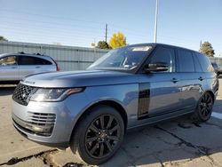 Land Rover salvage cars for sale: 2022 Land Rover Range Rover HSE Westminster Edition