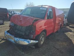 Chevrolet Express salvage cars for sale: 2019 Chevrolet Express G3500