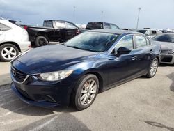 Mazda 6 salvage cars for sale: 2015 Mazda 6 Sport