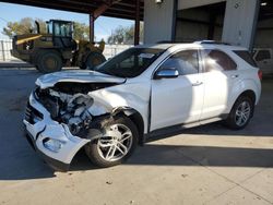 Chevrolet salvage cars for sale: 2016 Chevrolet Equinox LTZ