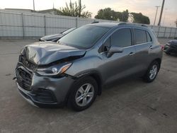 Chevrolet salvage cars for sale: 2020 Chevrolet Trax 1LT