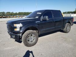 Ford salvage cars for sale: 2016 Ford F150 Supercrew