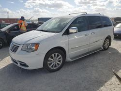 Chrysler Town & Country Limited pl salvage cars for sale: 2016 Chrysler Town & Country Limited Platinum