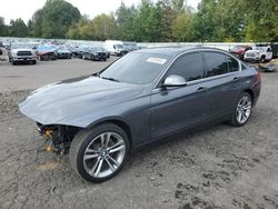 BMW salvage cars for sale: 2018 BMW 328 D Xdrive