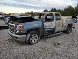 Chevrolet Silverado c1500 lt salvage cars for sale: 2015 Chevrolet Silverado C1500 LT