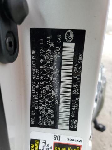 2023 Lexus ES 350 Base