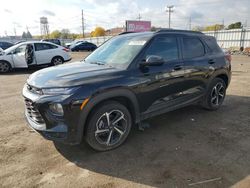 Chevrolet Trailblzr salvage cars for sale: 2022 Chevrolet Trailblazer RS