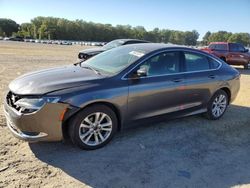 Chrysler salvage cars for sale: 2015 Chrysler 200 Limited