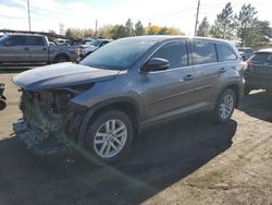 2015 Toyota Highlander LE for sale in Denver, CO