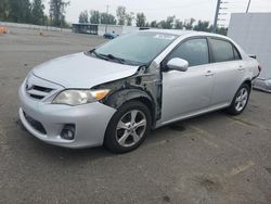 Toyota Corolla salvage cars for sale: 2012 Toyota Corolla Base