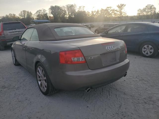 2005 Audi A4 Quattro Cabriolet