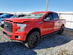 Ford f-150 salvage cars for sale: 2017 Ford F150 Supercrew