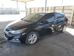 Salvage cars for sale from Copart Anthony, TX: 2018 Chevrolet Cruze LT